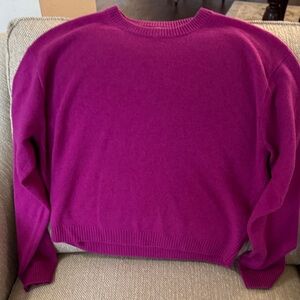 J.Crew Women's Fuchsia Sweater